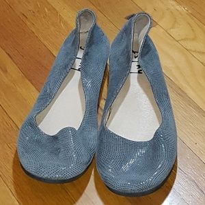 Fsny silver shoes size 9.5